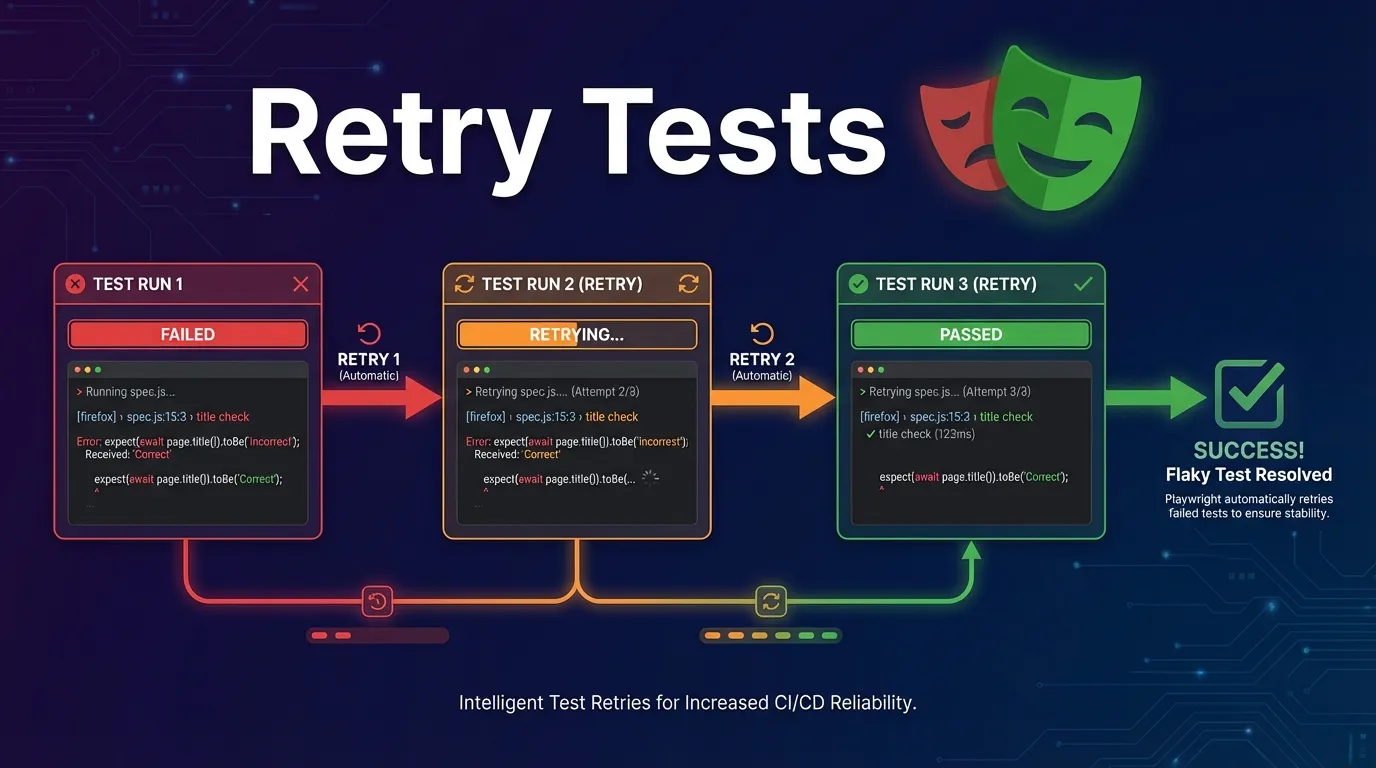 Playwright Retry Tests Guide to Handle Flaky Tests